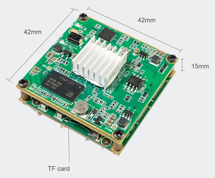 MIPI to IP network interface board