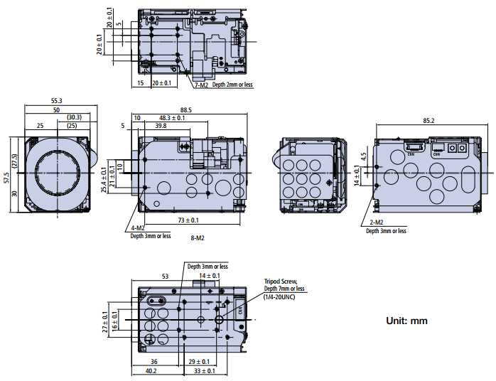 Sony FCB ex series block camera