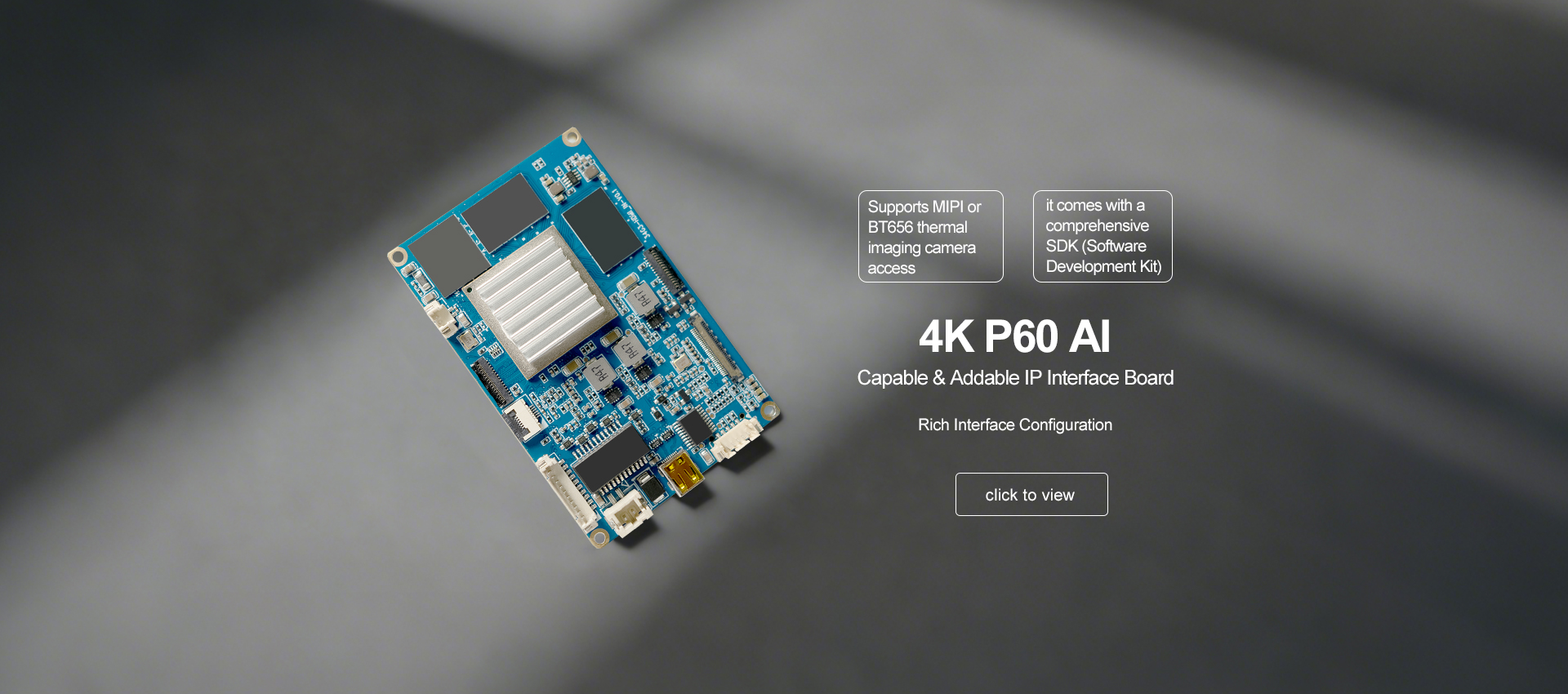 4KP60 AI Capable & Addable IP Interface Board