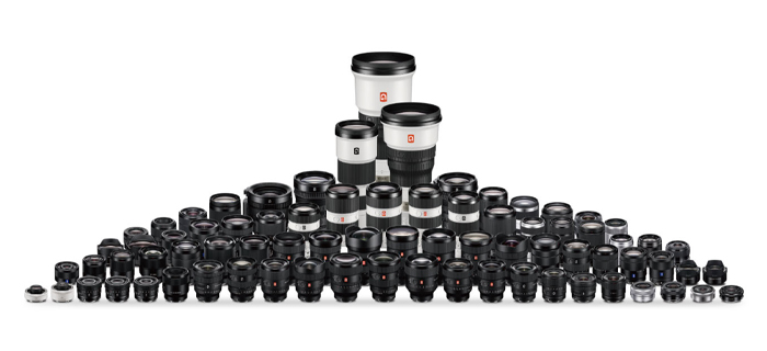 SONY E-mount lenses SONY E-mount lenses