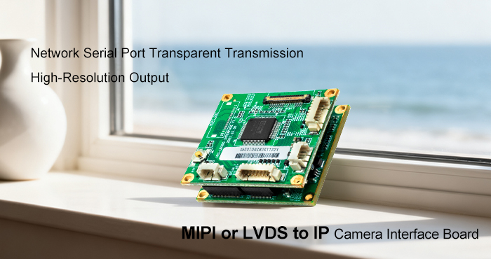LVDS or MIPI to IP Network interface board LVDS or MIPI to IP Network interface board