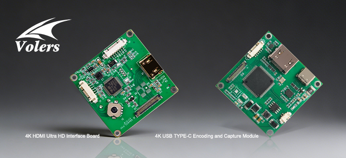 4K HDMI Ultra HD Interface Board and 4K USB TYPE-C Encoding and Capture Module