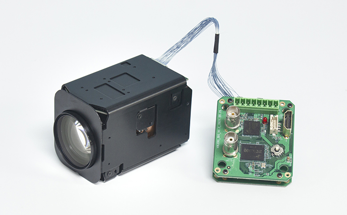 SDI/HDMI/CVBS 3-in-1 interface board: synchronous output of Multiple video signals - Sony Camera Information - 2
