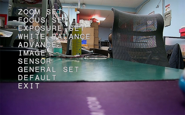 SONY integrated camera module OSD menu: Personalize your video effects - Sony Camera Information - 2