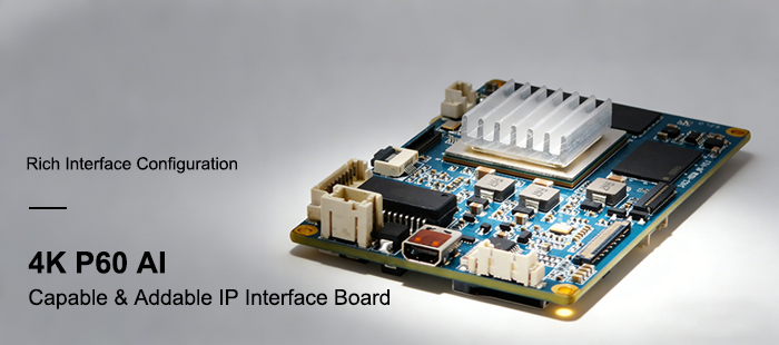 4KP60 AI IP interface board 4KP60 AI IP interface board