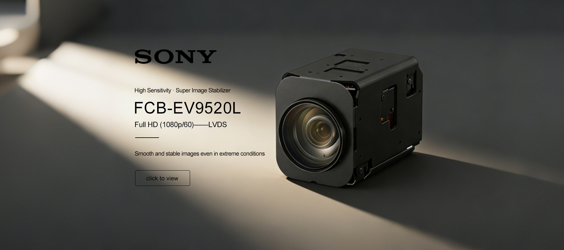 FCB-EV9520L Sony Full HD Lvds 30x Zoom Block Camera
